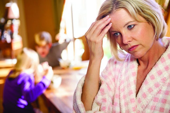 Stressed Woman Stressed Woman